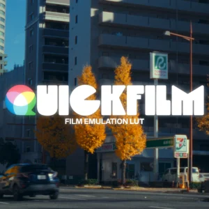 QUICKFILM v1 - LUT Pack — Bộ LUTs này mô phỏng vẻ đẹp vượt thời gian của điện ảnh mang nét hiện đại độc đáo (cube) R132X86