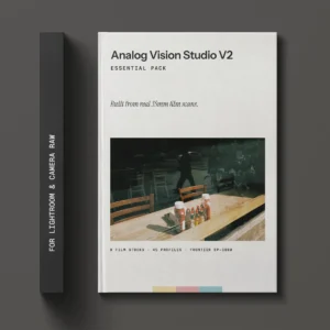 Analog Vision Studio V2 – Essential Edition — Gói Preset Profile Mô Phỏng Film Độc Đáo 2026 của Analog Vision Studio (xmp/acr,pdf) E133D98