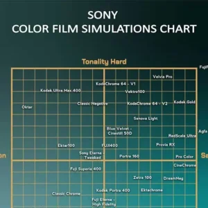 Sony Picture Profile Film Simulation Recipes — Công thức mô phỏng phim Sony Picture Profile (pdf) E134D01