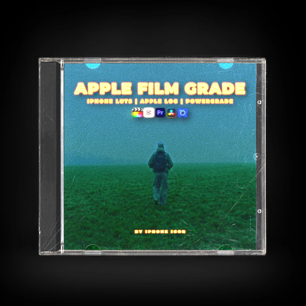 Apple Film Grade 2.0 — Gói LUT Phim Apple Log Độc Đáo (cube) F135D83