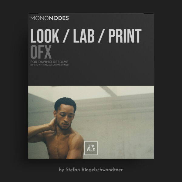 Mononodes – LOOK / LAB / PRINT Studio OFX — Plugin chỉnh màu lấy cảm hứng từ phim ảnh dành cho DaVinci Resolve Studio G144C